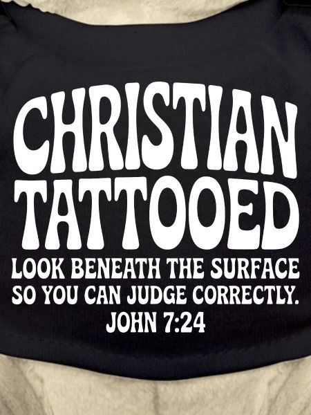 Christian Tattooed Look Beneath Surface