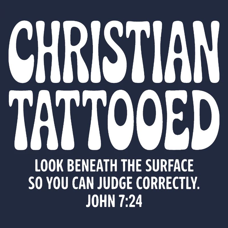 Typographie du vers chrétien tatoué