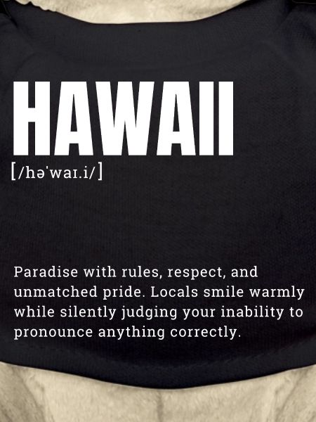 Hawaii Pride Sprache