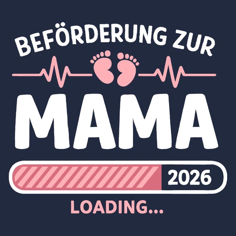 Mama 2026 Loading Beförderung Geschenk