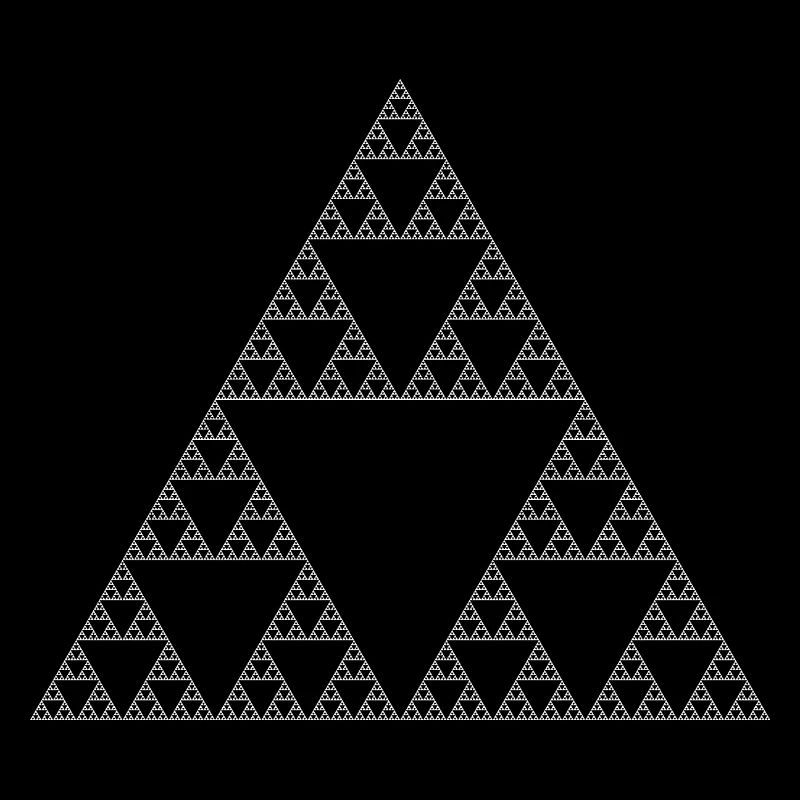 Sierpinski Triangle Sierpinski Gasket Sierpinski
