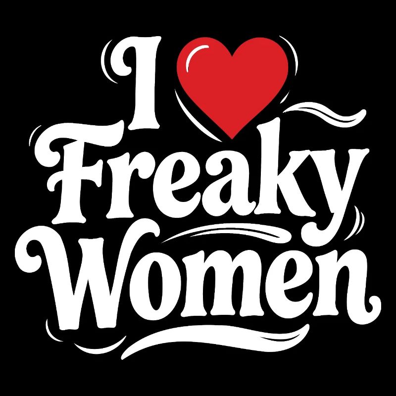 I Heart Freaky Women Tee