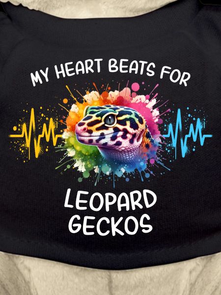 Leopard Gecko Heart Line