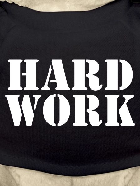 Hard work
