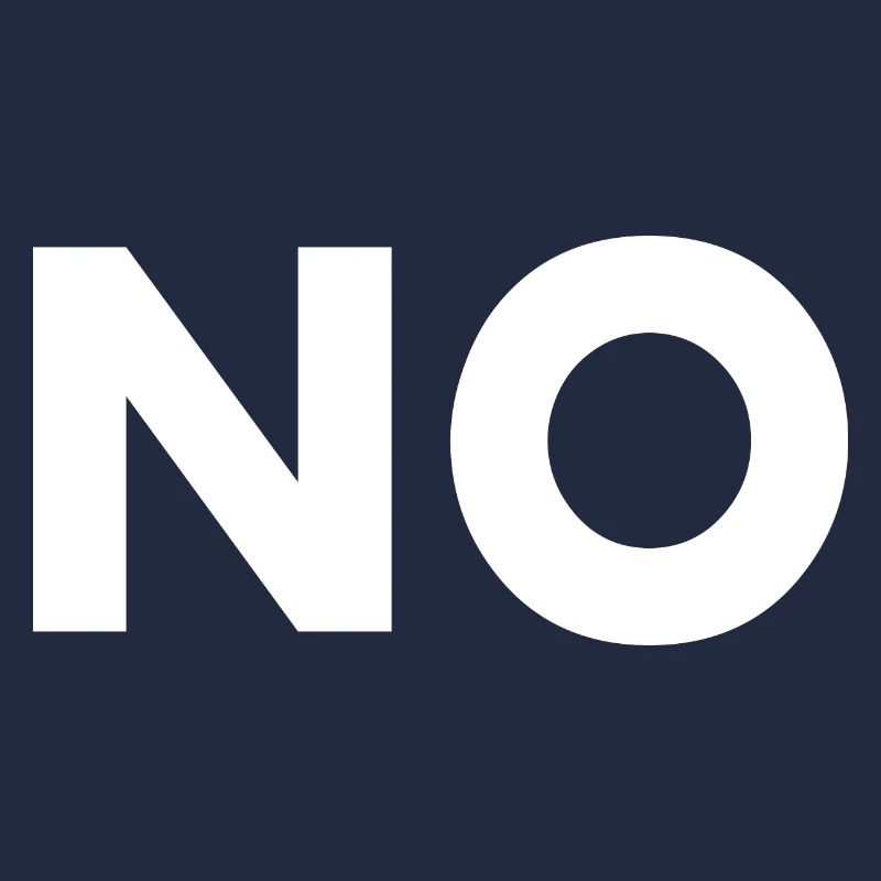 No