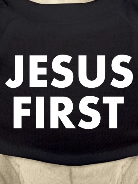 Jesus first