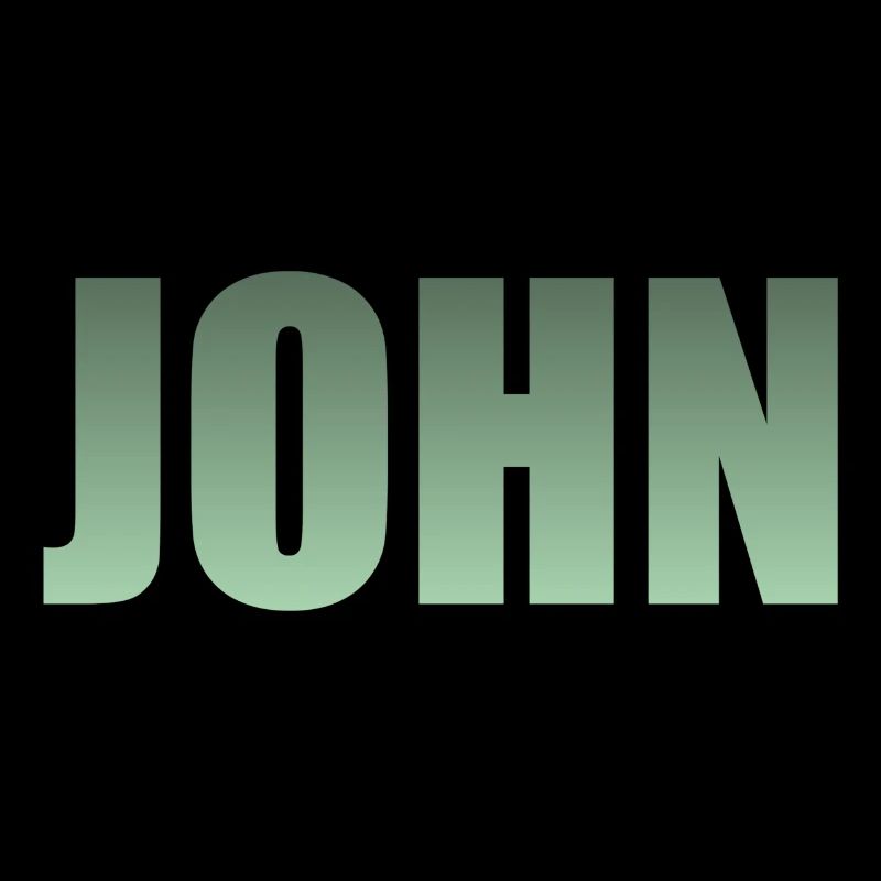Vorname: John grün