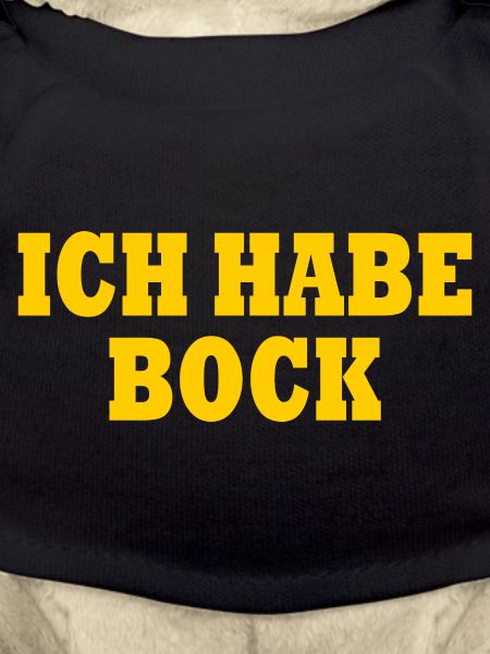 Ich habe bock