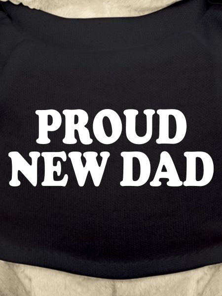 Proud new dad