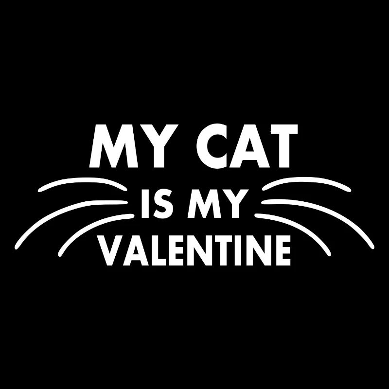 my cat is my valentine