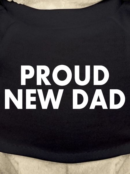 Proud new dad