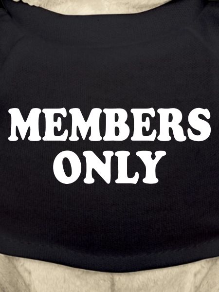 members only