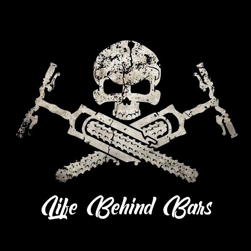 Mountainbiker Skull MTB