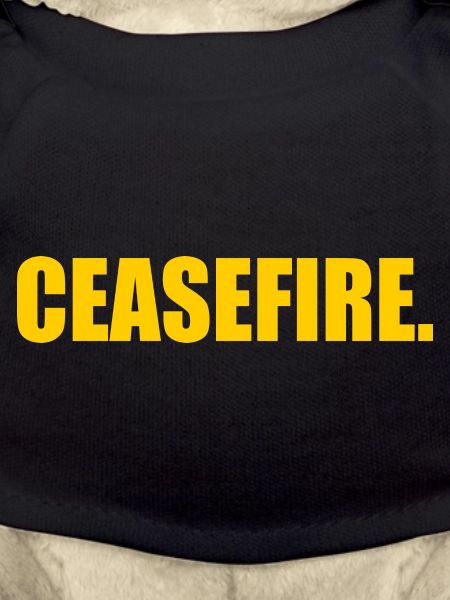 Ceasefire now