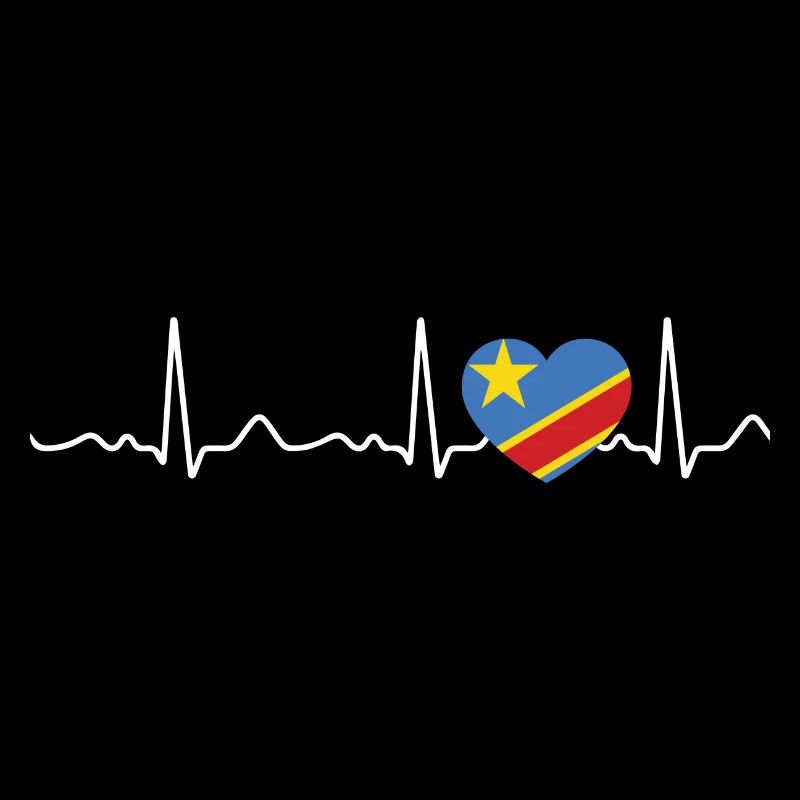 Congo - heartbeat, pulse, heart line, ECG
