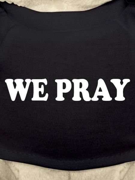 We pray