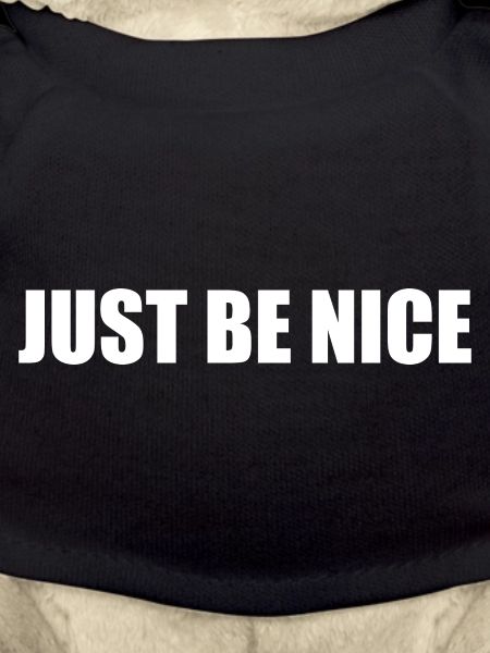 Just be nice