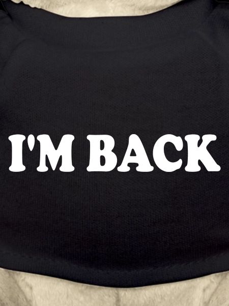 Im back
