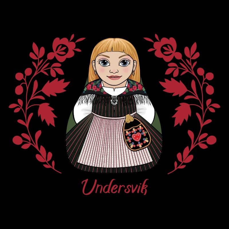 UndervikStinta avec des fleurs