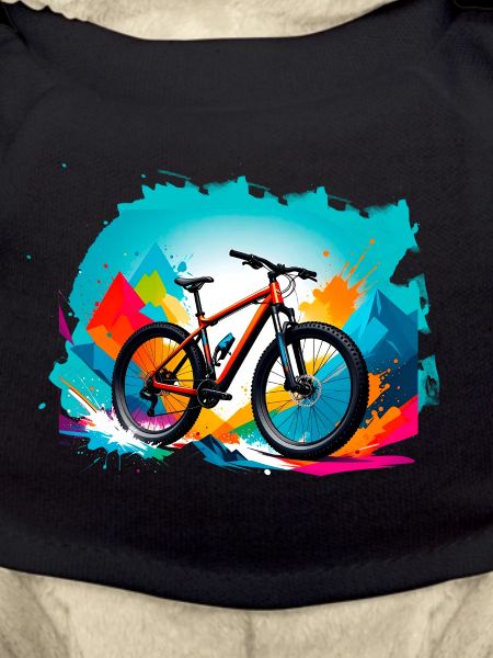 illustration,mountain bike,road bike,graffiti,mountains
