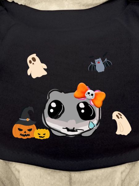 Halloween,hamster,pumpkin, illustration