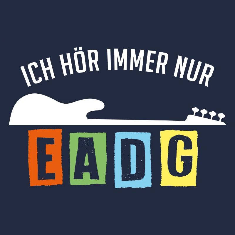 Notes de basse EADG pour les amateurs de basse