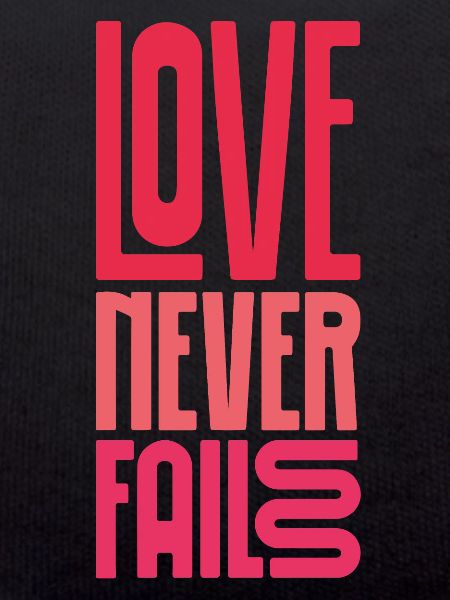 love never fails