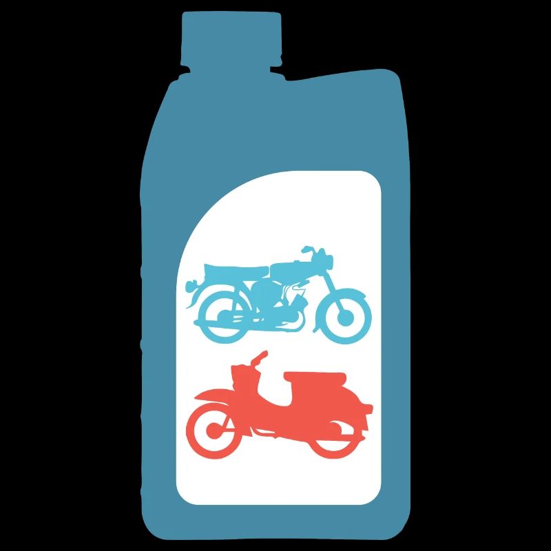 Conception à deux temps de mélange d'essence Simson DDR Schwalbe S51