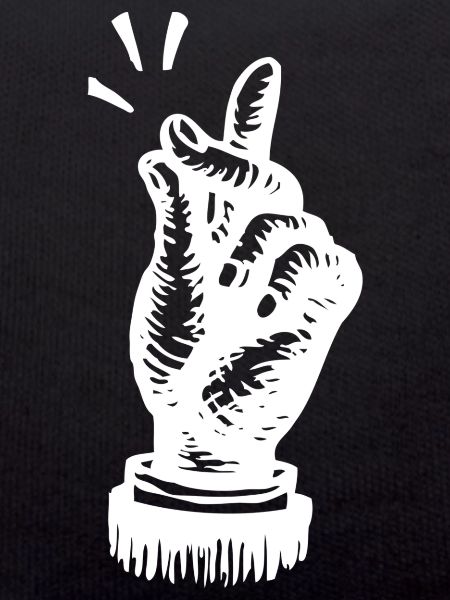 Flick hand gesture clap