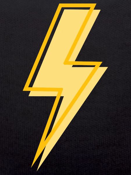 Yellow lightning