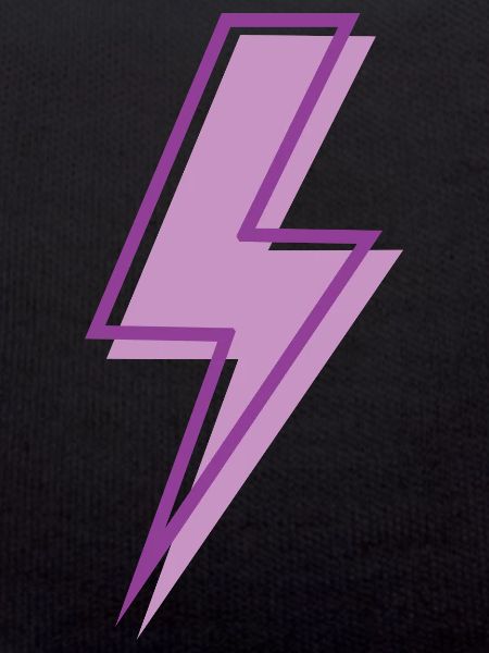 Light purple lightning