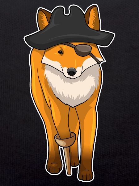 Fox Pirate Eye Patch