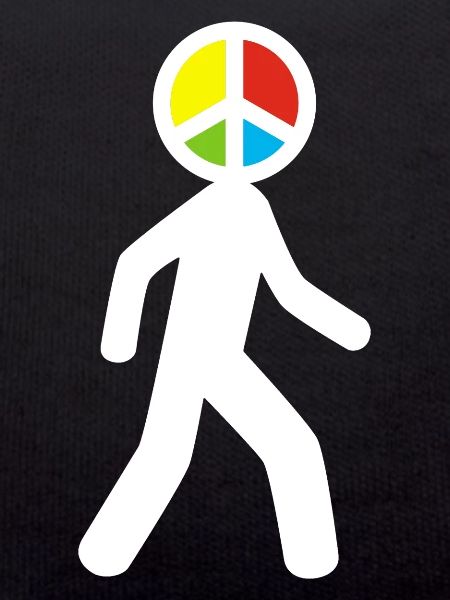 Man of Peace (white)