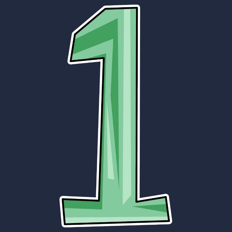 1 green