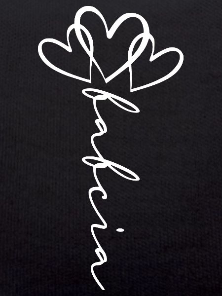 Babcia Scripture Heart Flower