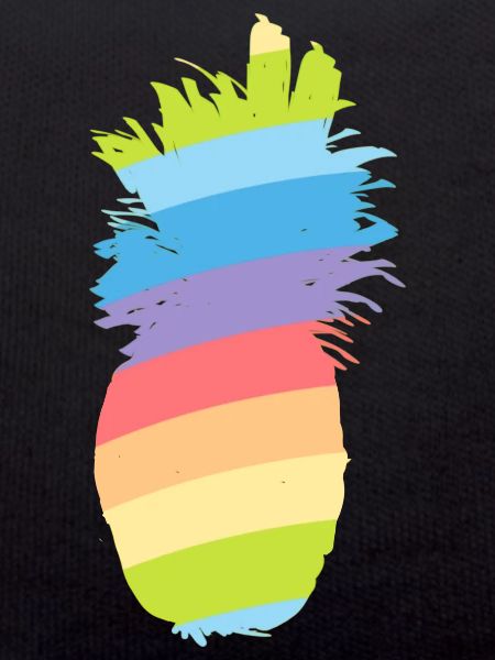 Rainbow - pineapple