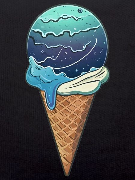 Eis-Planet Uranus