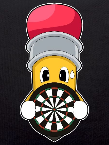 Bleistift Dart Dartscheibe