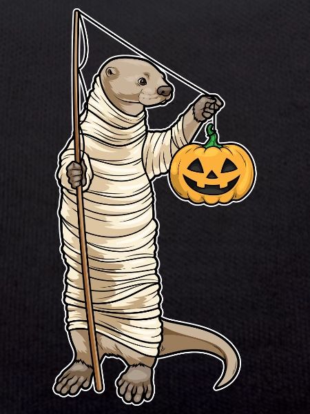Otter Halloween Fishing