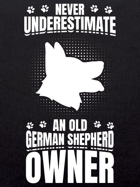 Old German Shepherd Owner