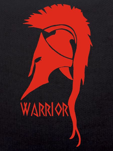 Antique Warrior Red Helmet