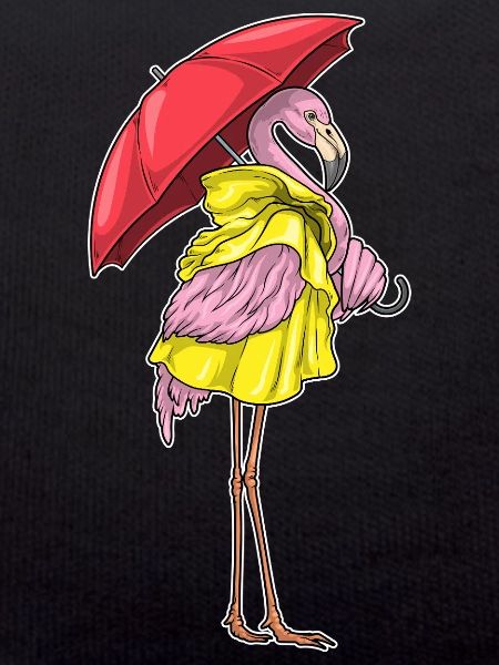 Parapluie Flamant Rose