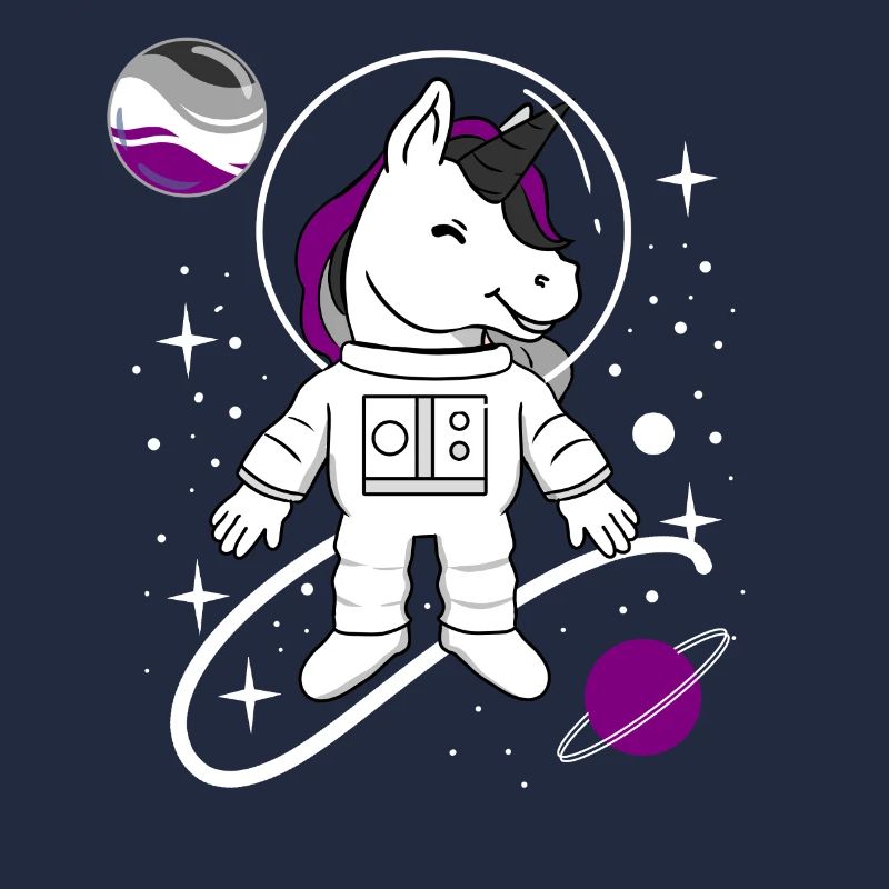 Licorne Astronaute Ace Pride