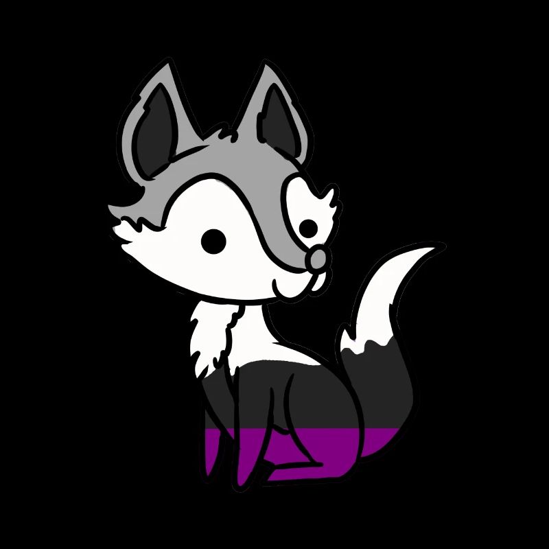 Asexueller Fuchs Ace Pride