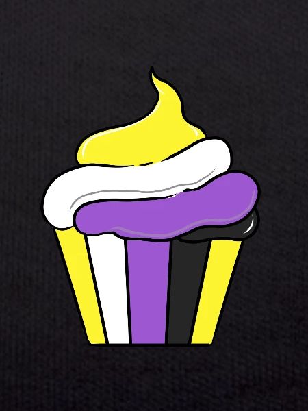 Nonbinary Cupcake Nonbinary Pride
