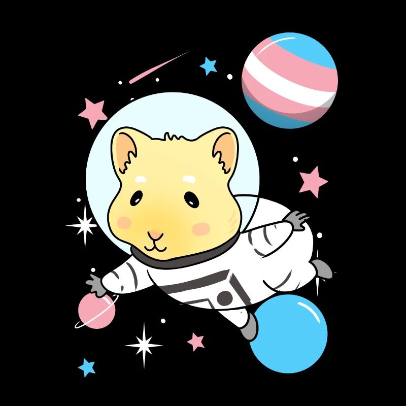 Cochon d’Inde transgenre dans l’espace Trans Prid