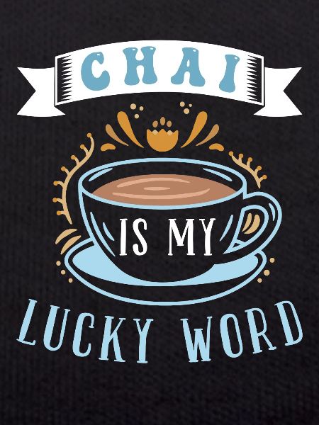 Chai Latte Tee trinken Teetrinker