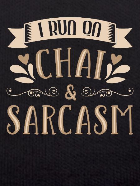 Chai Latte Tee trinken Teetrinker