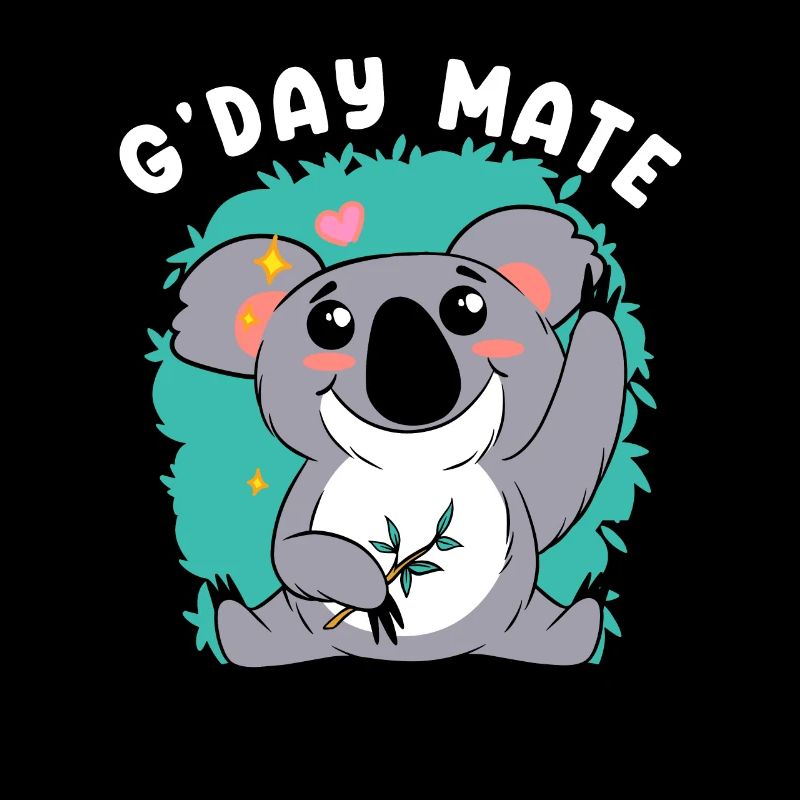 G'Day Mate Australien Koala Liebe Australien