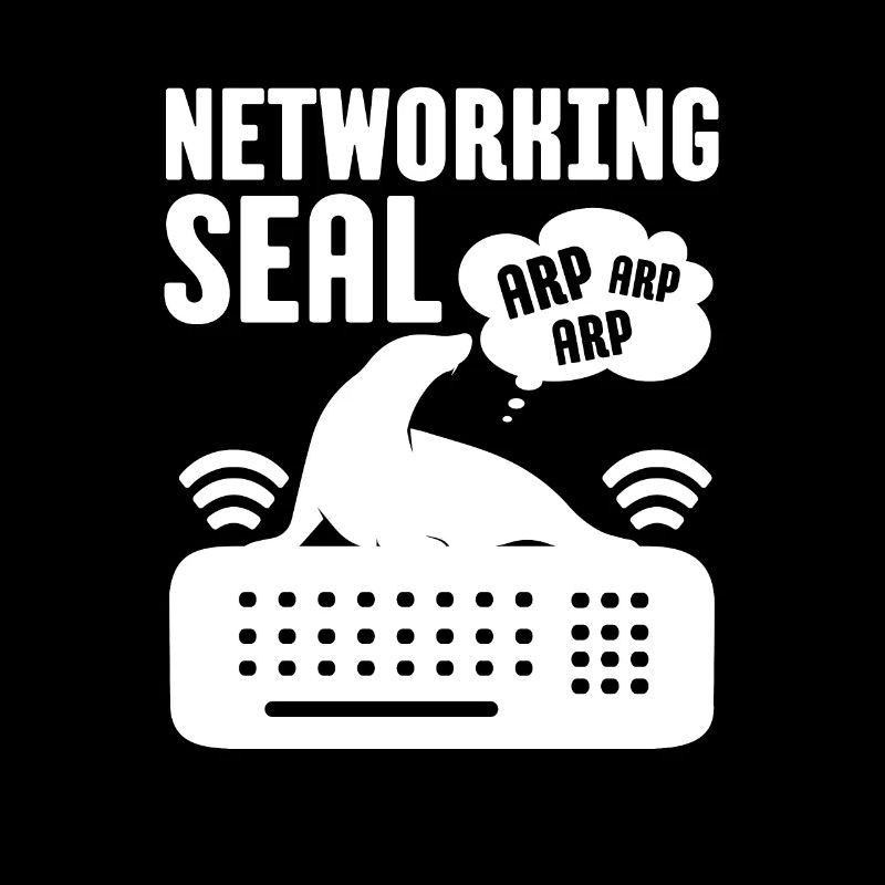 Networking Seal for IT Tech Job System Network